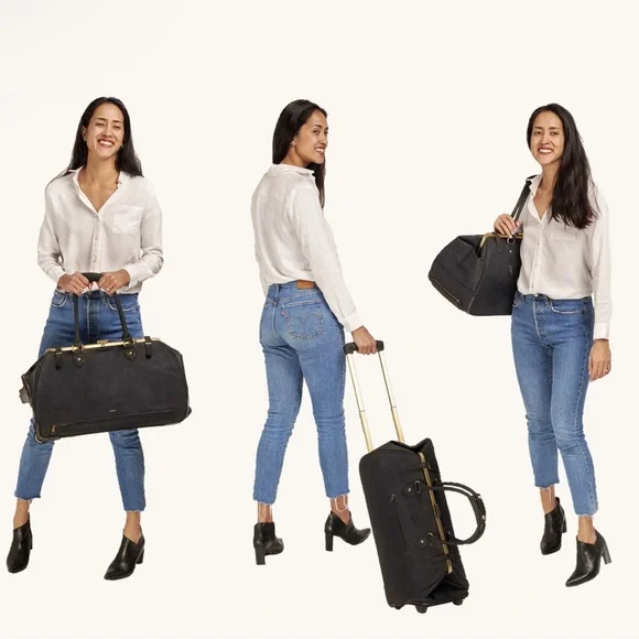 LaFlore Paris “trolala” Convertible Trolley and accessory bags - Picture 2 of 9